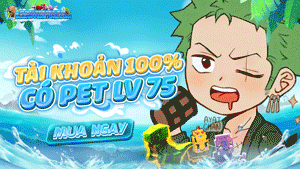 Tài Khoản 100% Có Pet Lv 75