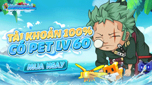 Tài Khoản 100% Có Pet lv 60